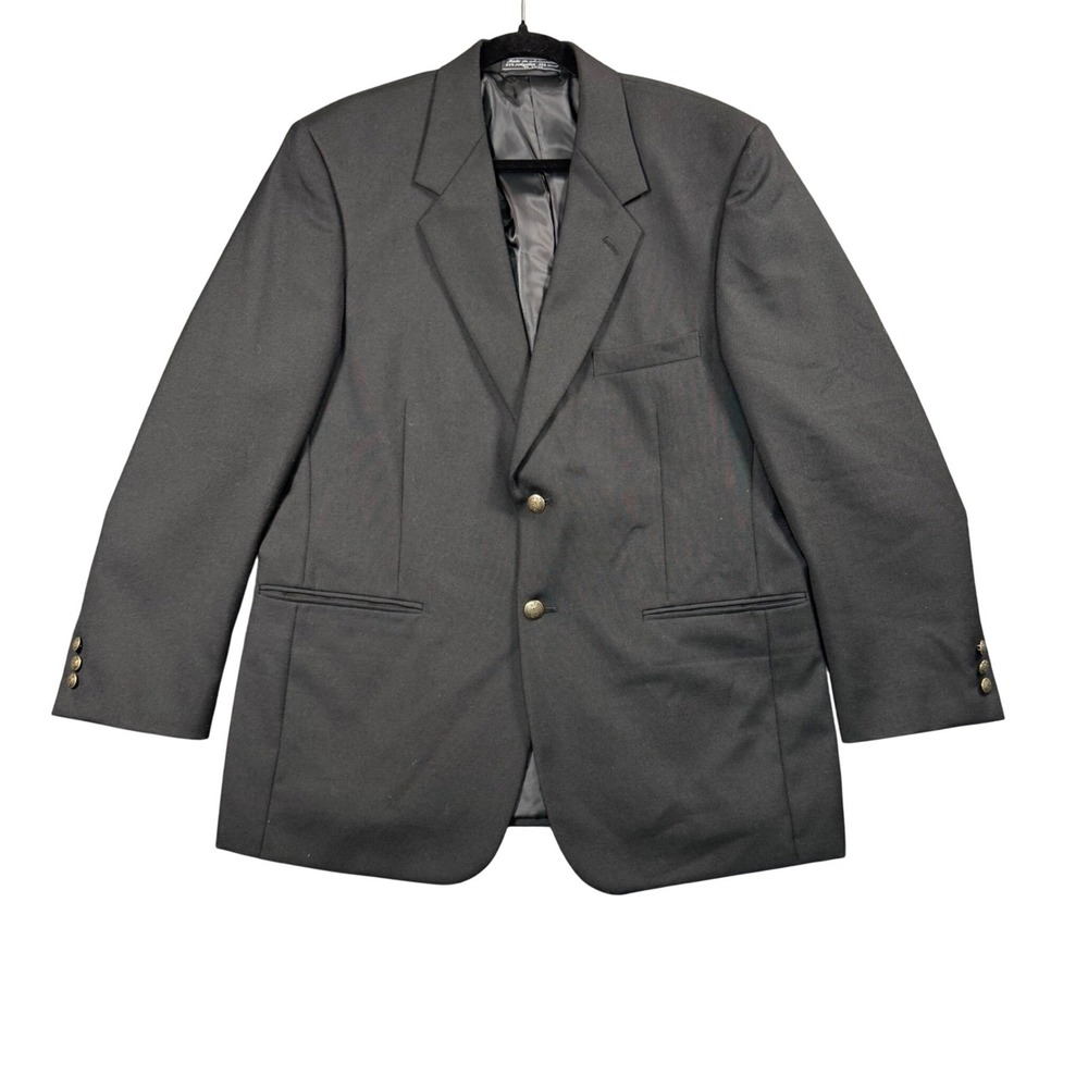 VTG Mens Bernhard‎ Altmann 42R Gold Crest Ivy League Blazer